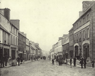 Castlebar, hrabstwo Mayo (zdjęcie czarno-białe) autorstwa Irish Photographer