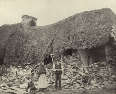 Eksmitowany (zdjęcie czarno-białe) autorstwa Irish Photographer