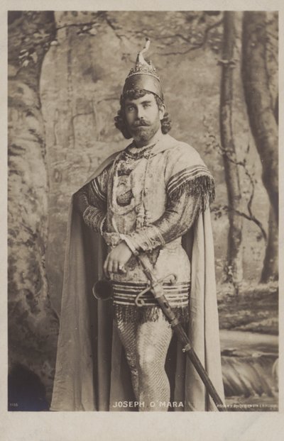 Joseph Omara, irlandzki tenor autorstwa Irish Photographer