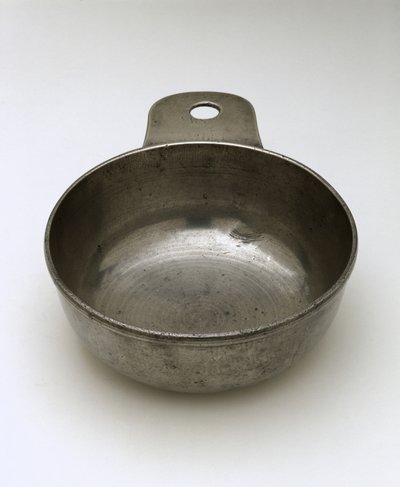 Porringer, ok. 1770-1807 (cyna) autorstwa Isaac (attr.to) Jackson