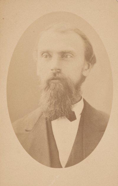 Portret Gustavusa Detlefa Hinrichsa 1836-1923, 1872. autorstwa Isaac Augustus Wetherby