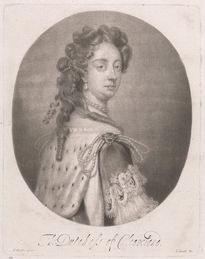 Barbara, księżna Cleveland (zm. 1709) autorstwa Isaac Beckett