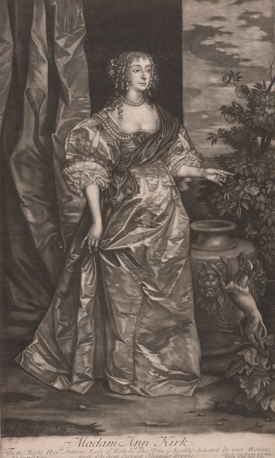pani Anna Kirk autorstwa Isaac Beckett