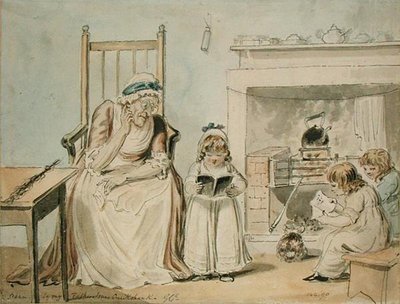 A Dame School autorstwa Isaac Cruikshank