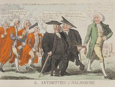 Die Altertümer von Malmsbury autorstwa Isaac Cruikshank
