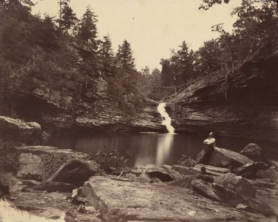 Jezioro Lula, Lookout Mountain, Georgia, 1864-1865. autorstwa Isaac H. Bonsall