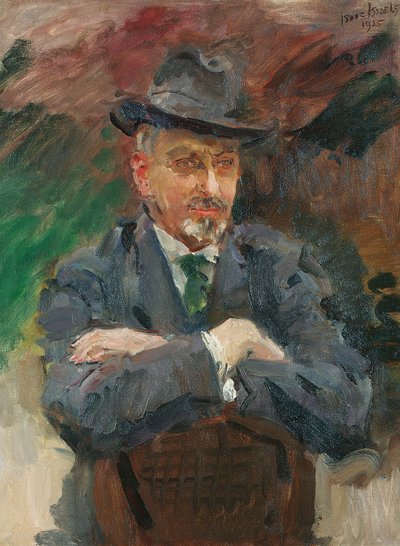 Portret J. Wolterbeeka Mullera autorstwa Isaac Israels