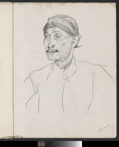 Portret nieznanego mężczyzny autorstwa Isaac Israels