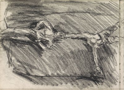 Dwóch akrobatów autorstwa Isaac Israels