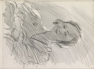 kobiecy biust autorstwa Isaac Israels