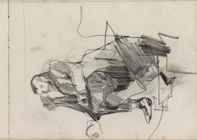 siedzący mężczyzna autorstwa Isaac Israels