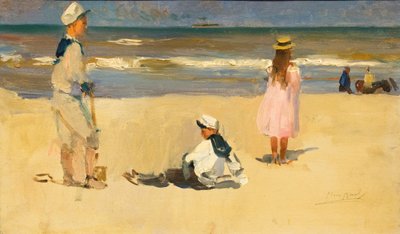 Niemiecki: Am Strand Na plaży autorstwa Isaac Israels