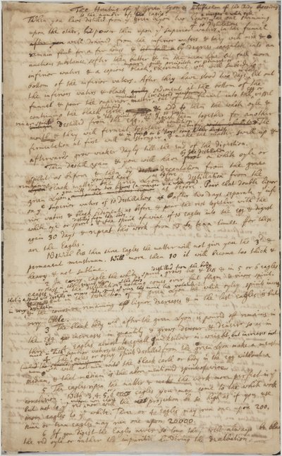 Polowanie Zielonego Lyonu, recto, ok. 1700 autorstwa Isaac Newton