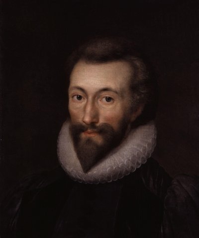 Portret Johna Donne .a autorstwa Isaac Oliver