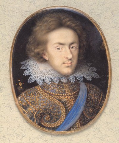 „Henryk książę Walii”, 1594-1612, c1610 autorstwa Isaac Oliver I