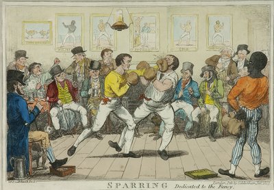 Sparing autorstwa Isaac Robert Cruikshank