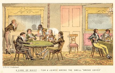 Gra w wista autorstwa Isaac, Robert and George Cruikshank