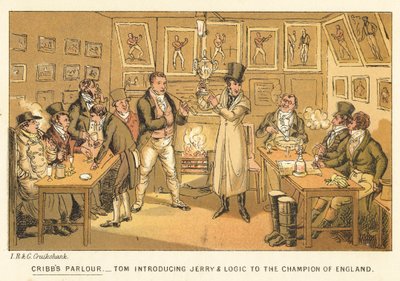 Łóżeczko dziecięce autorstwa Isaac, Robert and George Cruikshank