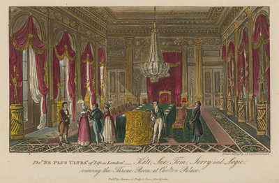 „Ne Plus Ultra” życia w Londynie autorstwa Isaac, Robert and George Cruikshank