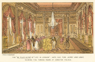 Ne Plus Ultra życia w Londynie autorstwa Isaac, Robert and George Cruikshank