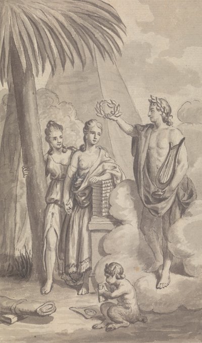 Magazyn Town and Country, Fronton for Vol. X za rok 1778 autorstwa Isaac Taylor