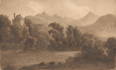 Zamek Dunloh, Killarney, Irlandia autorstwa Isaac Weld