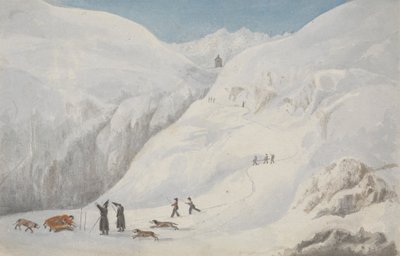 Góra Świętego Bernarda (Szwajcaria) autorstwa Isaac Weld