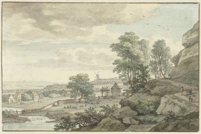 Widok w okolicach Bentheim autorstwa Isaac de Moucheron