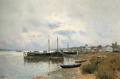 Po deszczu. Plyos, 1889. autorstwa Isaak Ilyich Levitan