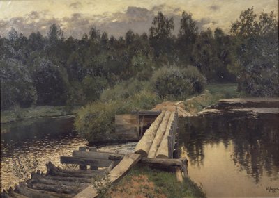 Na płyciźnie, 1892 autorstwa Isaak Ilyich Levitan