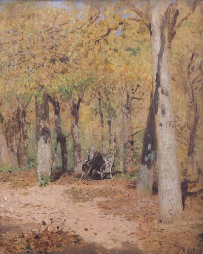Jesienne Zadumy, 1883 autorstwa Isaak Ilyich Levitan