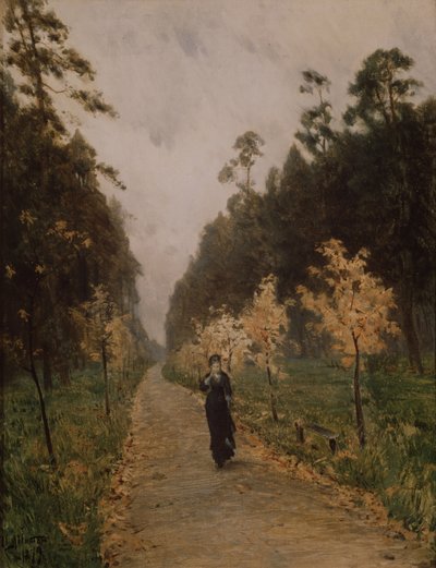 Jesienny dzień. Sokolniki, 1879 autorstwa Isaak Ilyich Levitan