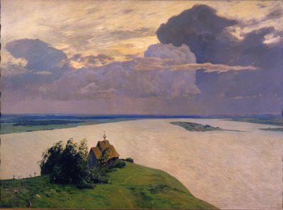Nad wiecznym pokojem, 1894 autorstwa Isaak Ilyich Levitan