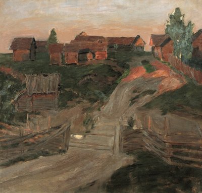 Ostatnie promienie słońca, 1899. autorstwa Isaak Ilyich Levitan