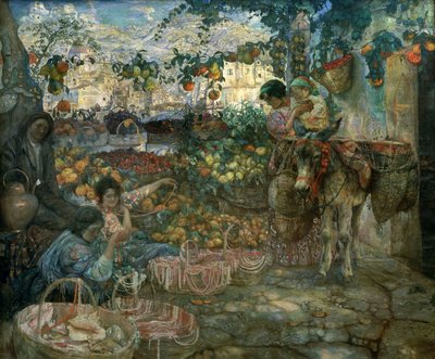 Włochy, 1911 autorstwa Isaak Israilevich Brodsky