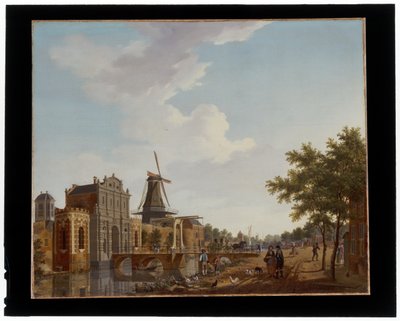 Catharijnepoort w Utrechcie autorstwa Isaak Ouwater