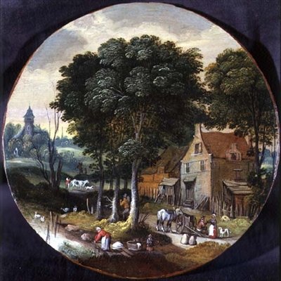Krajobraz rzeki autorstwa Isaak van Oosten