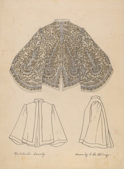 Haftowana kurtka autorstwa Isabelle De Strange