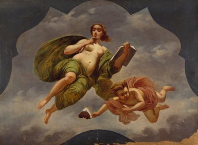 Komedia – Isacco Gioacchino Levi (1818-1908), szkic autorstwa Isacco Gioacchino Levi