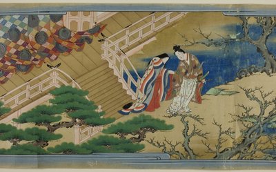 Joruri Monogatari autorstwa Isawa Matabei
