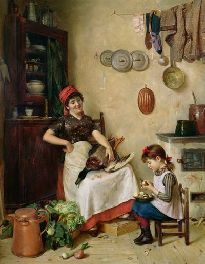 Pomocna dłoń (panel) autorstwa Isidor Kaufmann