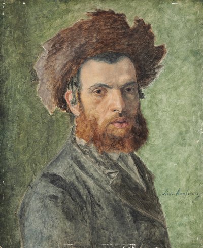Portret młodego chasyda, autorstwa Isidor Kaufmann