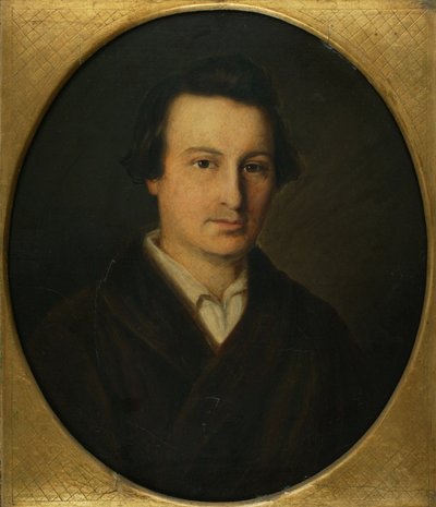Portret poety Heinricha Heinego 1797-1856, 1843 autorstwa Isidor Popper