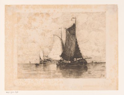 Statki na Scheldt autorstwa Isidore Meyers