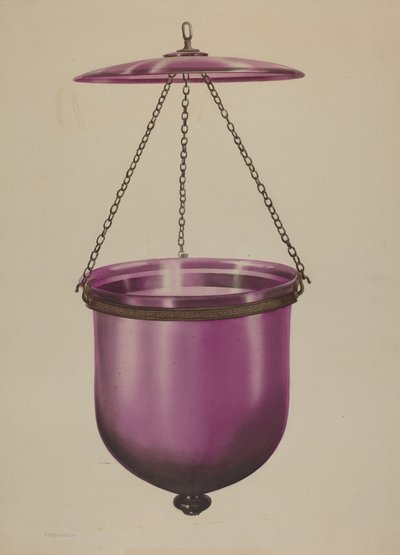 Lampa wisząca autorstwa Isidore Steinberg