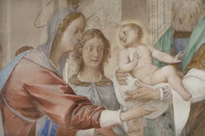 Fragment prezentacji Jezusa w świątyni autorstwa Isidoro Bianchi
