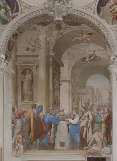 Zaślubiny Marii Panny, 1634 autorstwa Isidoro Bianchi