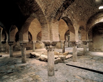 Łaźnie Arabskie Jaén, hammam (łaźnia turecka) autorstwa Islamic School