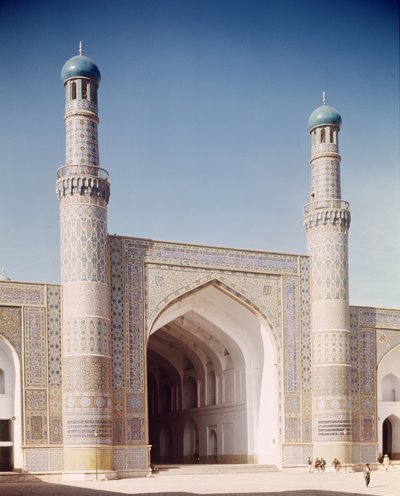 Meczet Masjid-i Jami, czyli Meczet Piątkowy, założony w 1200 r., przebudowany w 1498 r. autorstwa Islamic School