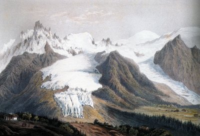 Masyw Mont-Blanc autorstwa Isodore Laurent Deroy